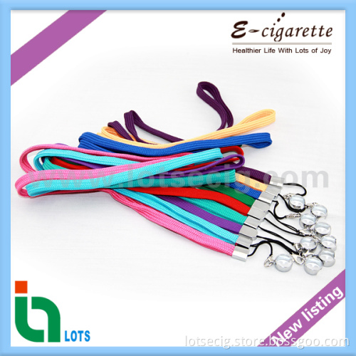 Fashion Style Portable Electronic Cigarette Lanyard EGO Necklace Lanyard Various Color